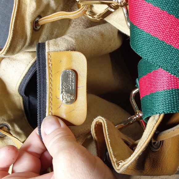 Gucci vintage micro GG drawstring bucket bag - Picture 8 of 15
